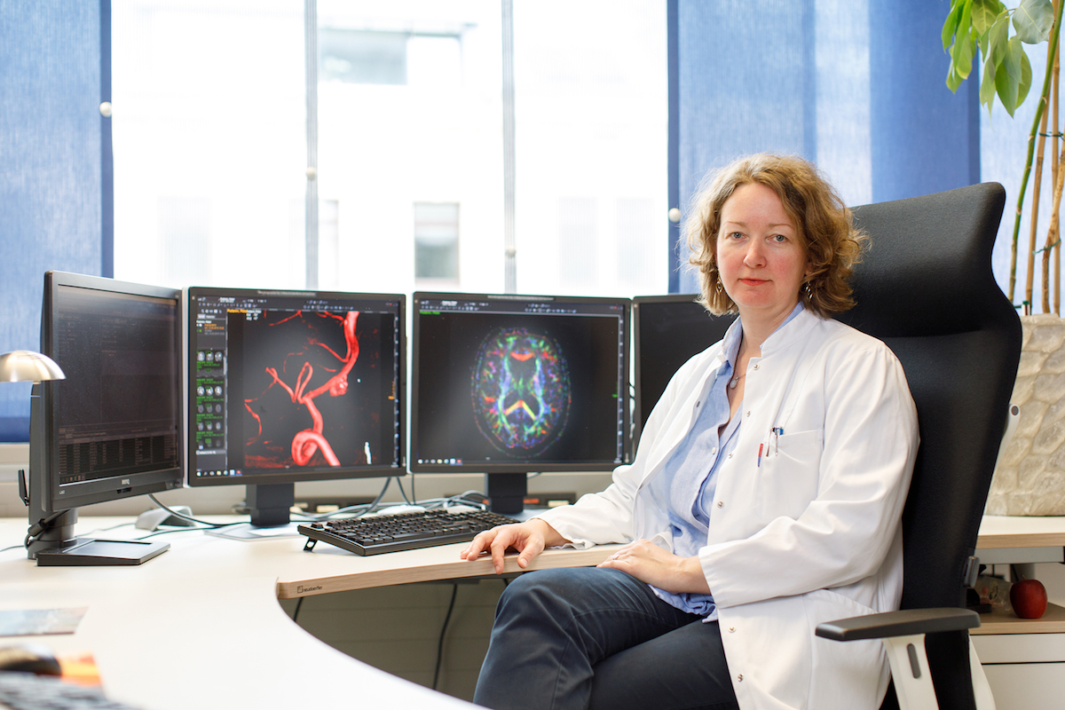 Elke Gizewski, Direktorin der Innsbrucker Uniklinik für Neuroradiologie (©lorian Lechner/MUI)